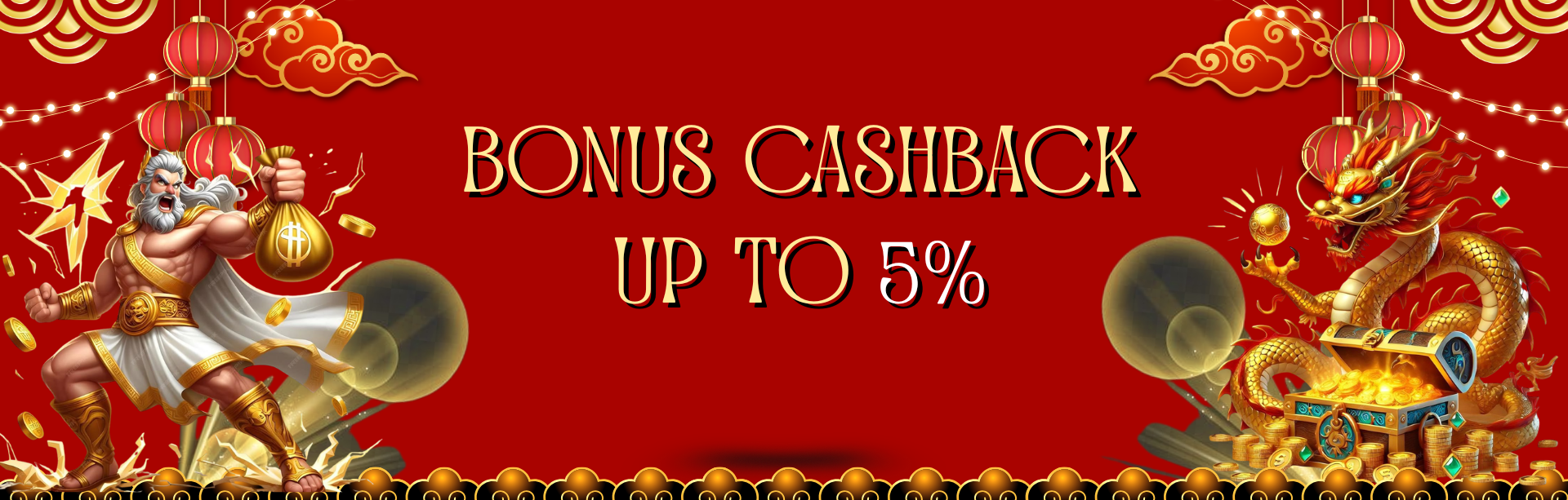 BONUS CASHBACK !!